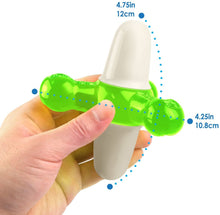 Load image into Gallery viewer, Fluffy Paws Squeaky Rubber Dog Toy Five-Pointed Durable for Pet, Chewers, Massage Gums, Clean Teeth, Non Toxic, Environmental Friendly Material for Small and Medium Dog Puppy