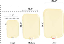 Load image into Gallery viewer, Fluffy Paws Indoor Pet Bed Warmer Electric Heated Pad with Free Cover (Dual Temperature & UL Certified), White Medium - 15.3" x 20.8"