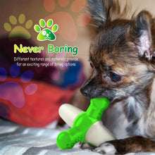 Load image into Gallery viewer, Fluffy Paws Squeaky Rubber Dog Toy Five-Pointed Durable for Pet, Chewers, Massage Gums, Clean Teeth, Non Toxic, Environmental Friendly Material for Small and Medium Dog Puppy