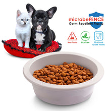 Load image into Gallery viewer, Fluffy Paws Pet Food Water Feeding Bowl with microbeFENCE Technology, Super Durable & Large Capacity for Small Medium & Large Dogs Cats, FDA Approved BPA Free Food Safety & Dishwasher Safe